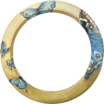 oglinda rotunda pictata