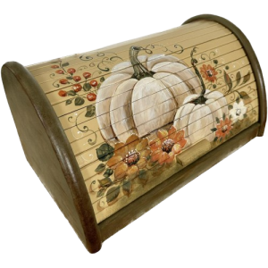 cutie de paine pictata cu dovlecei