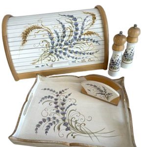 set de bucatarie pictat