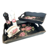 set bucatarie alb negru