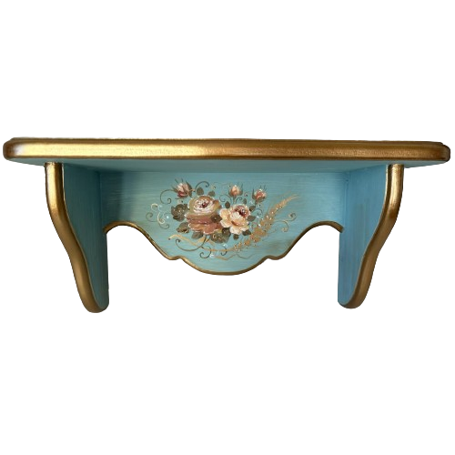 etajera albastra pictata