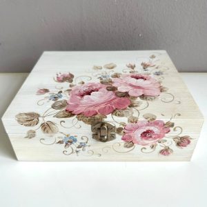 cutie de ceai pictata