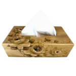 cutie de servetele cu trandafiri